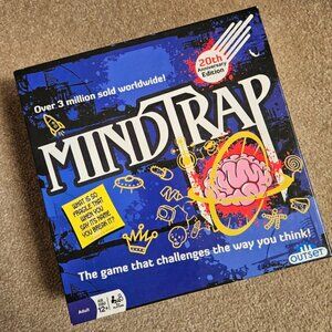 OUTSET MEDIA MINDTRAP Game of Logic and BRAINTEASERS -‎ Opened but Never Used